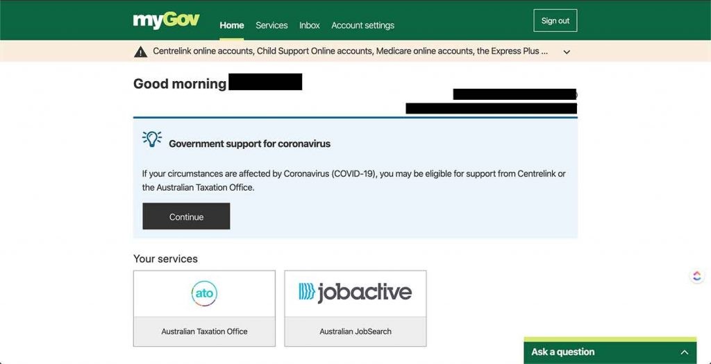 Step 1 How to access superannuation early in the ATO portal